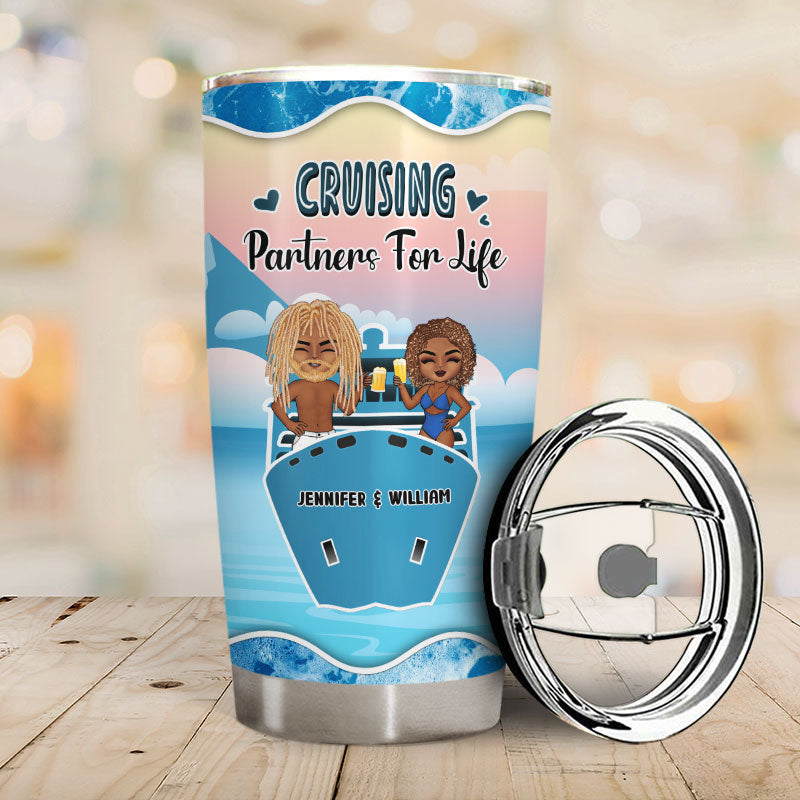 Personalized Cruising Couple Tumbler - 'We Have It All Together' Unique Gift