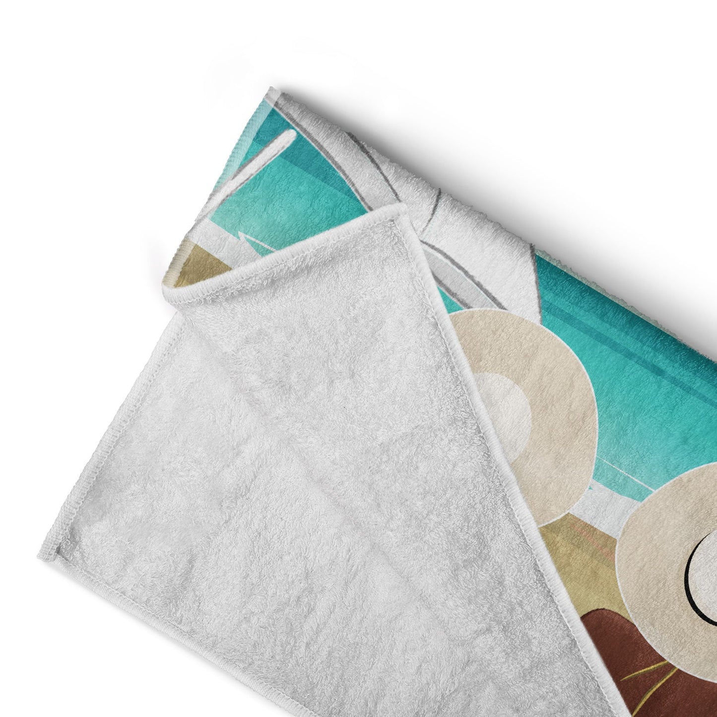 Personalized Beach Towel for Best Friends: 'Friends Don't Let Friends Beach Alone'