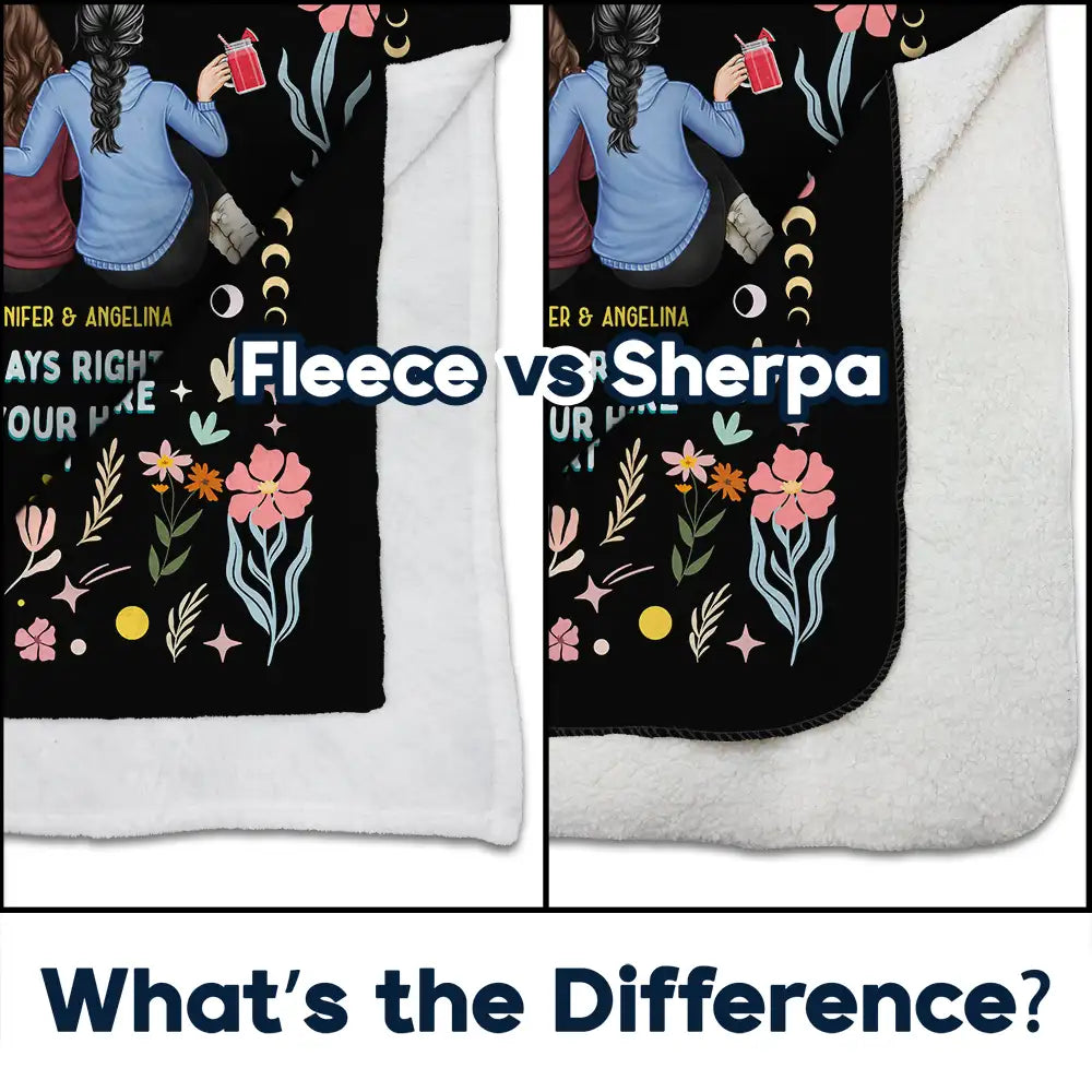 Custom Sister Blanket: 'Life Is Tough But So Are You' Personalized Comfort Gift