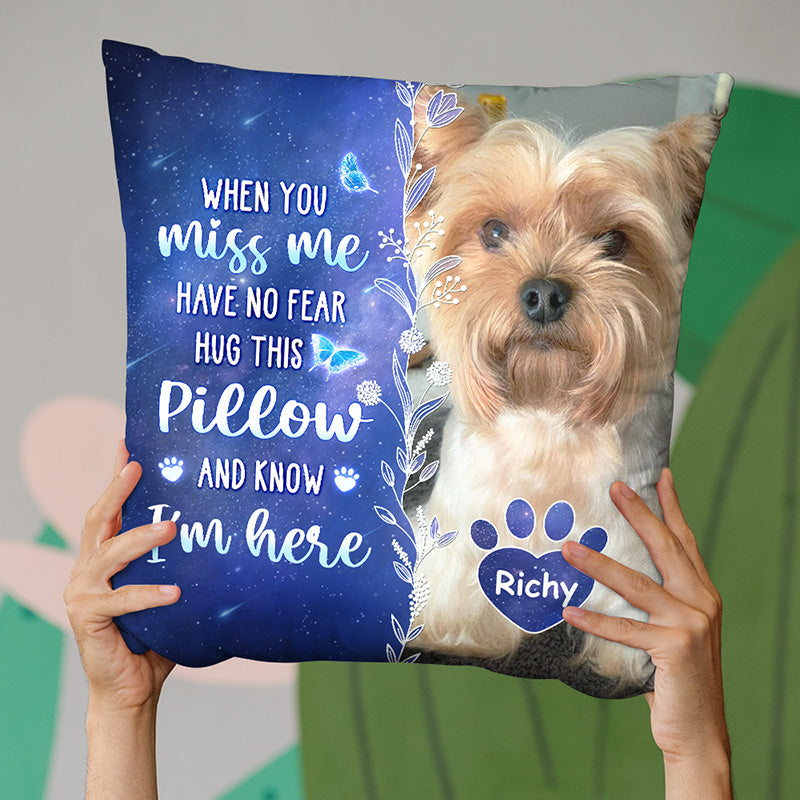 🐾Customizable Pet Pillow - Add Your pet’s Photo & Name