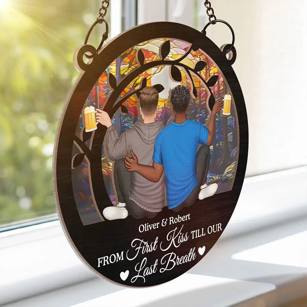 Personalized Couple Suncatcher: 'You & Me We Got This' Keepsake Gift