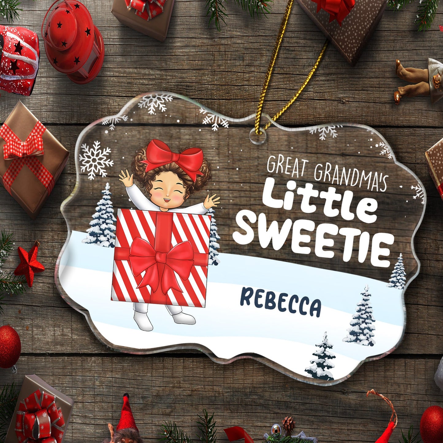 Personalized 'Mom & Dad's Perfect Batch' Christmas Tree Ornament