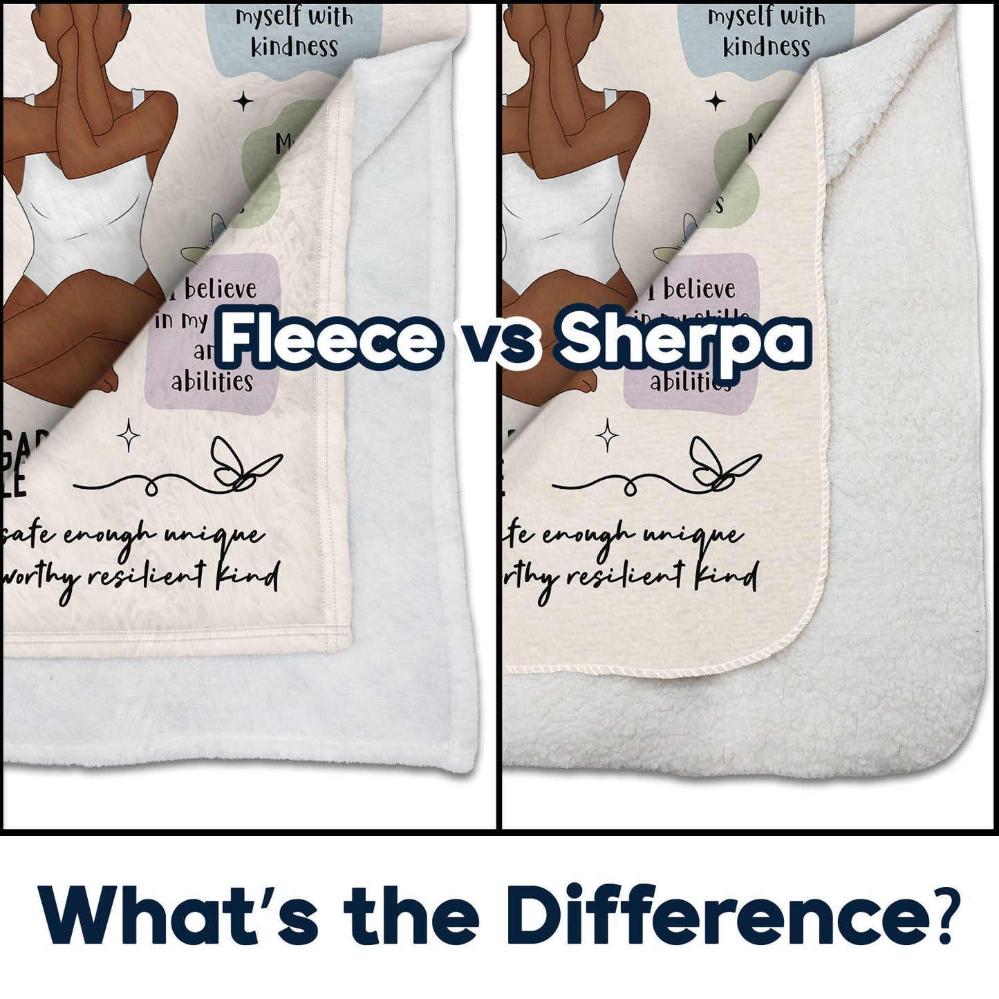 Personalized Morning Affirmations Blanket: Empower Your Day with Self-Love (and Coziness)