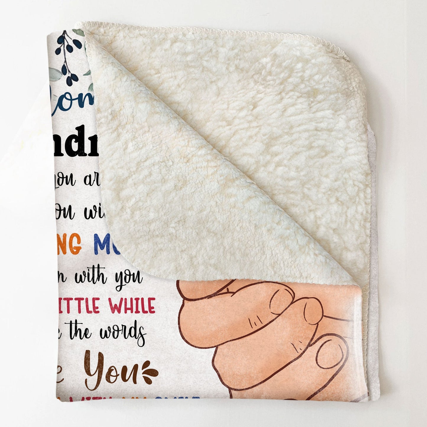 Personalized 'World's Best Mom Belongs To Me' Blanket for Mommy Grandma