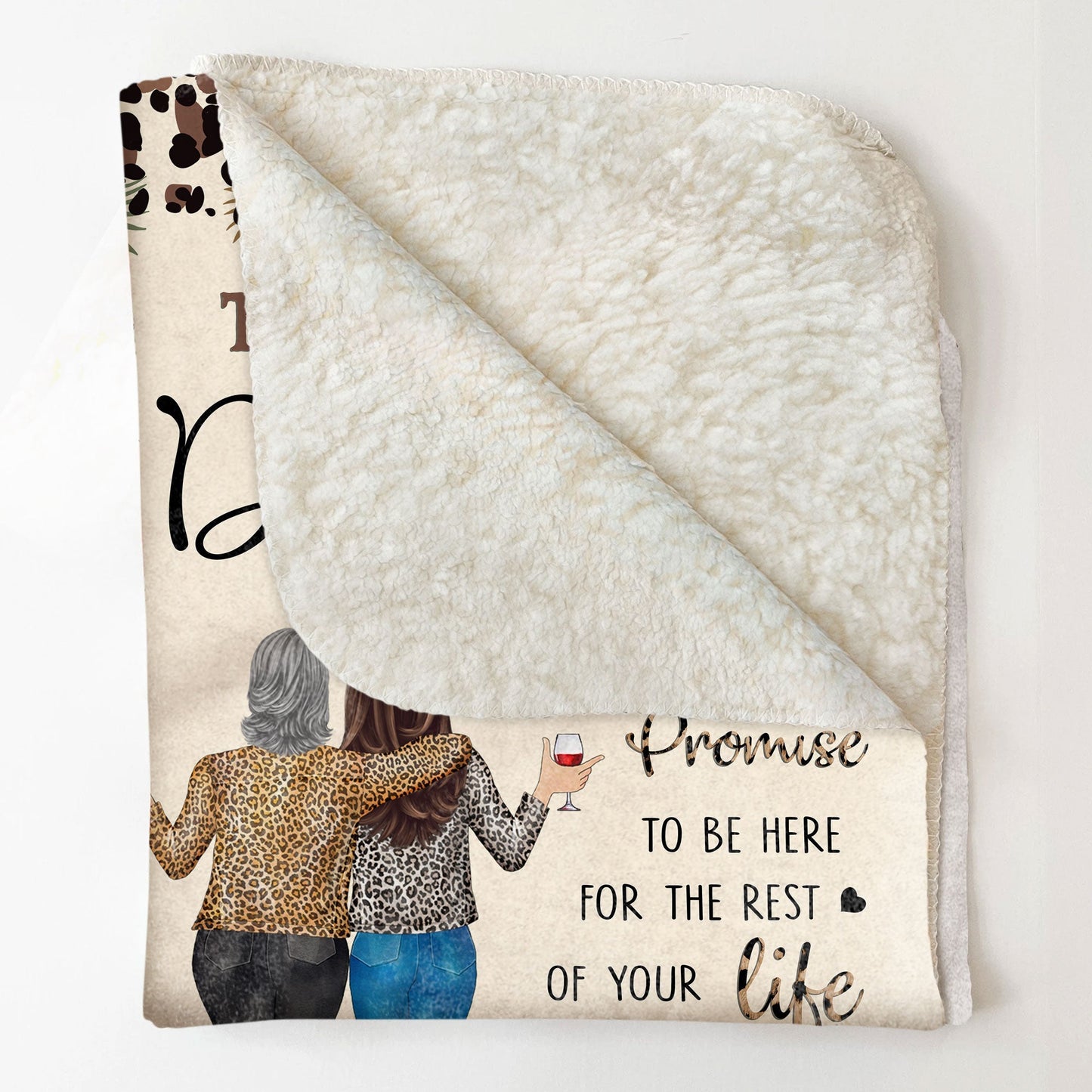 To My Daughter: Personalized Blanket Full of Love, Laughter, and Unbreakable Bonds