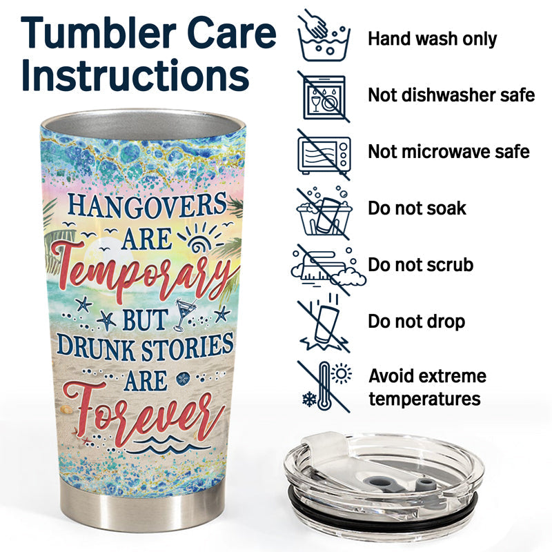 Heartfelt Personalized Best Friend Tumbler - 'I Love You To The Beach & Back'