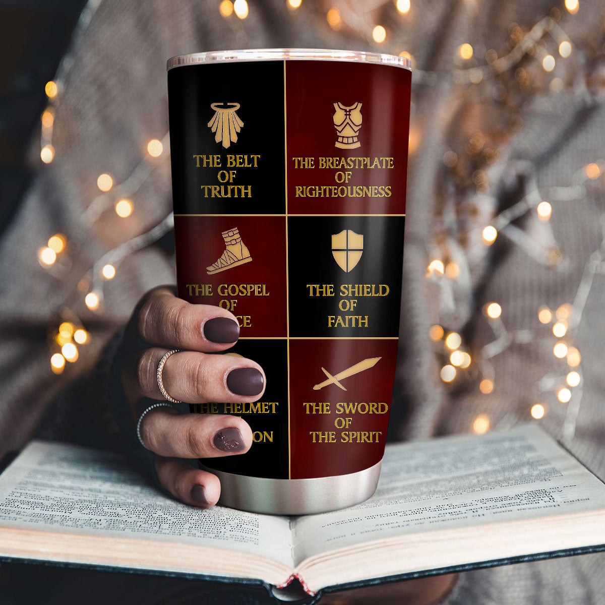 Custom Tumbler - The Gospel of Peace Pastoral Worship Gift