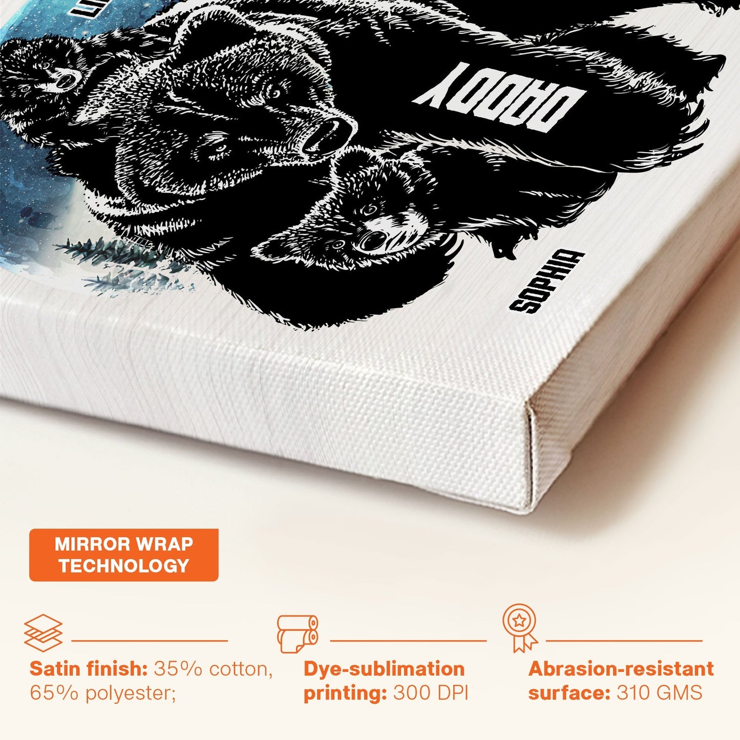 We'll Always Reach For You - Personalized Wrapped Canvas