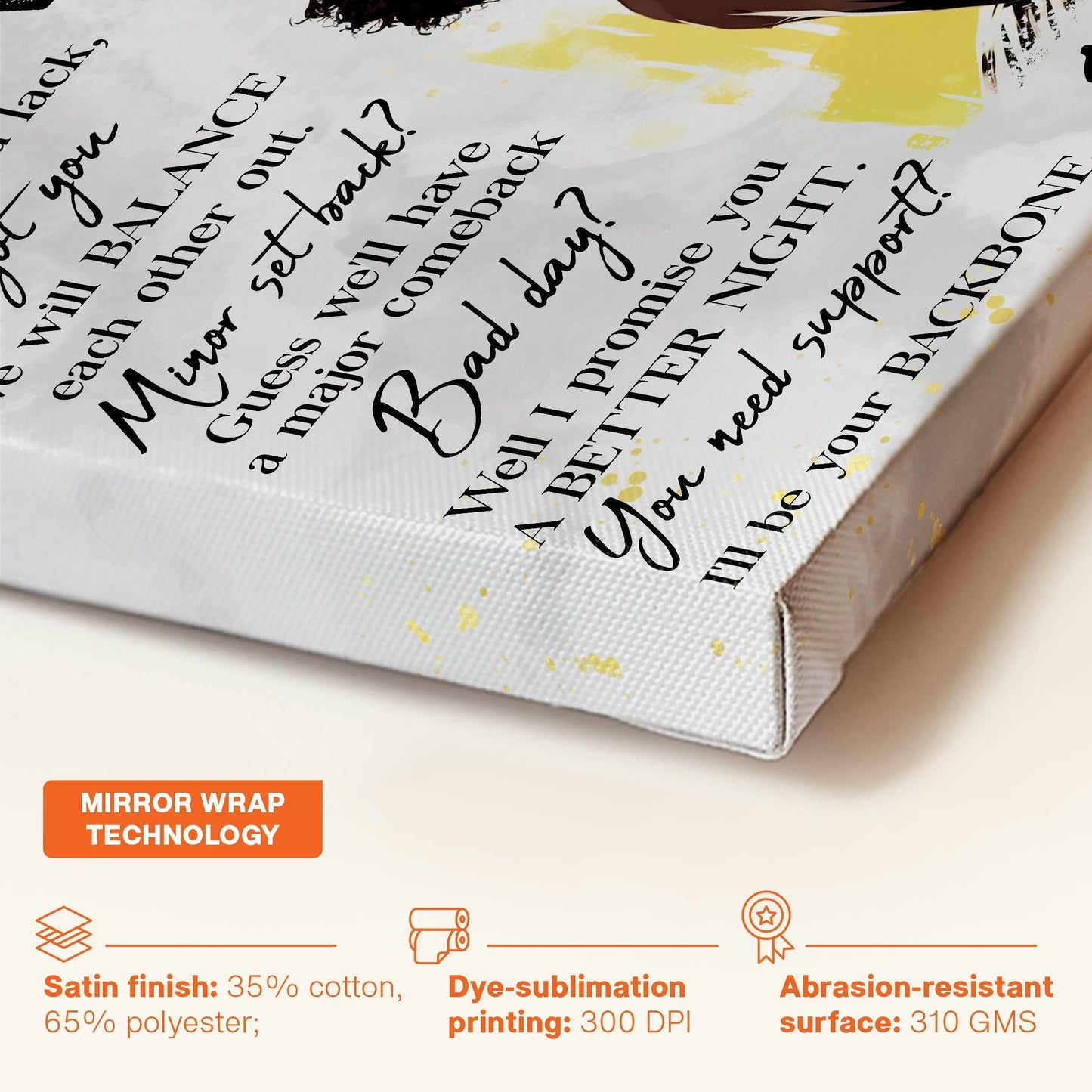 United We Stand: Personalized Canvas of Unity and Strength