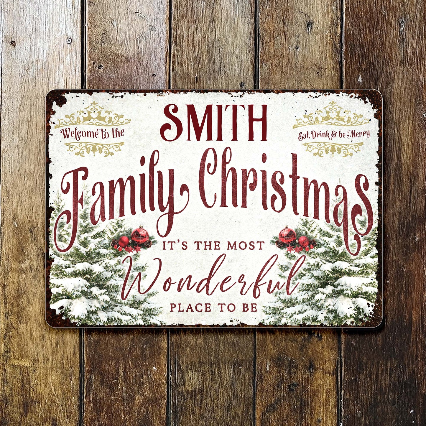 Welcome To The Family Christmas, Most Wonderful Place