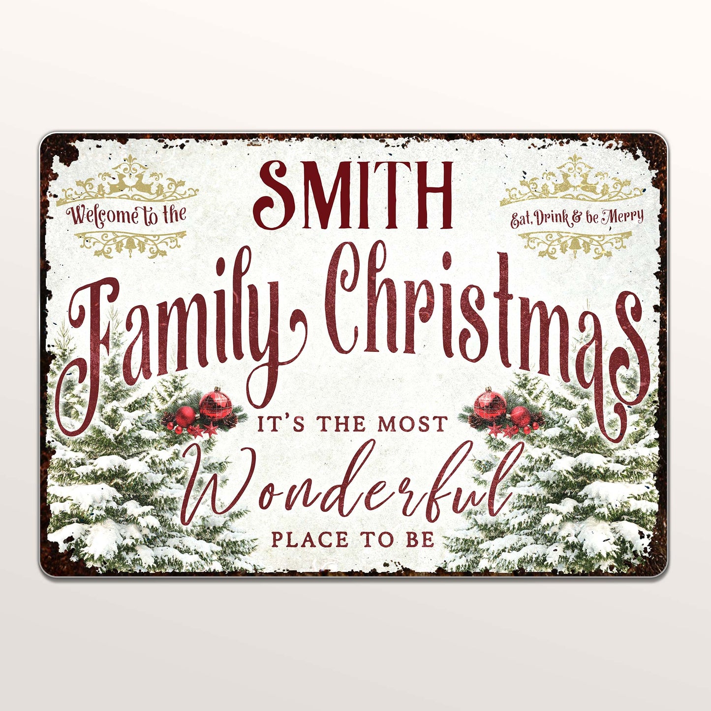 Welcome To The Family Christmas, Most Wonderful Place