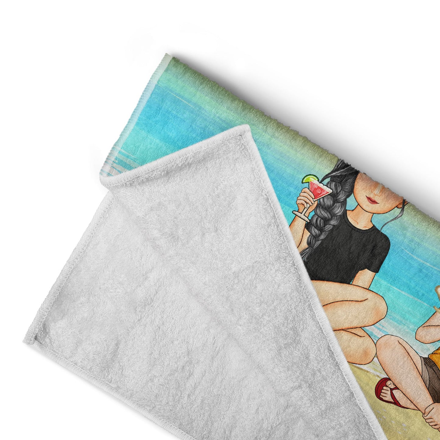 Unique Personalized Family Beach Towel - Your Custom Vacation Trip Keepsake