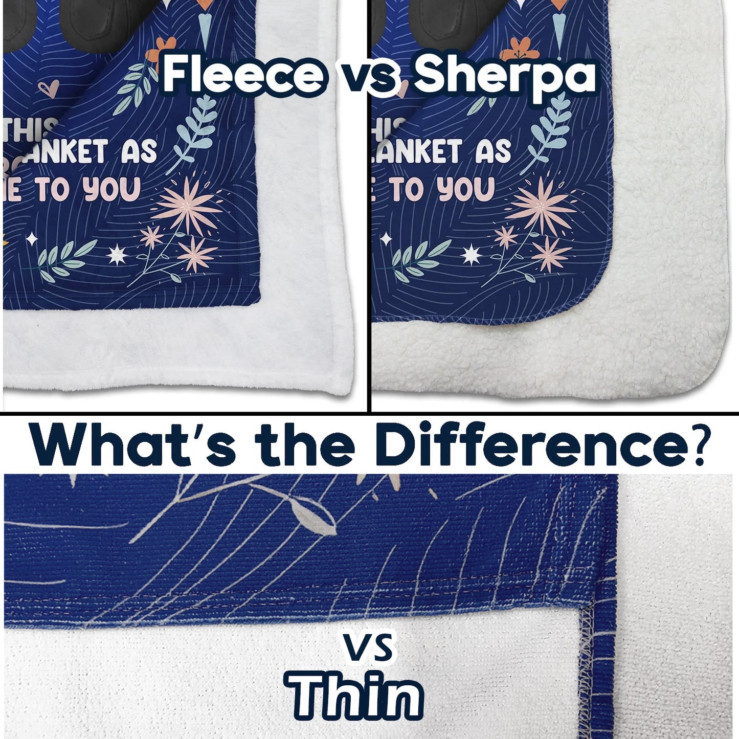 Heartfelt Personalized Blanket: "Watching You Being A Mom" Gift for Daughter