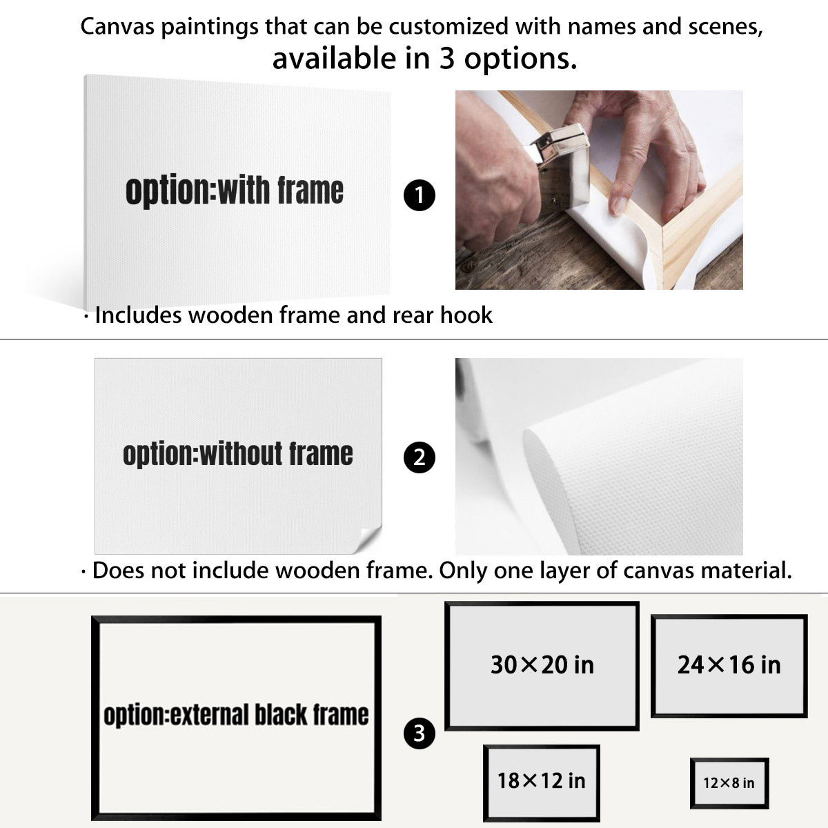 Custom Personalized Couple Canvas / Poster -  I Had You & You Had Me