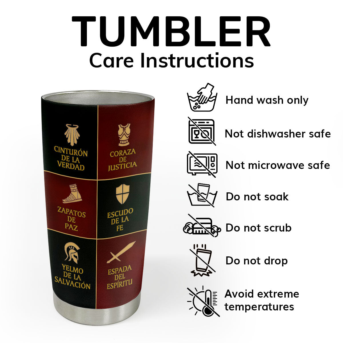 Custom Tumbler - The Gospel of Peace Pastoral Worship Gift