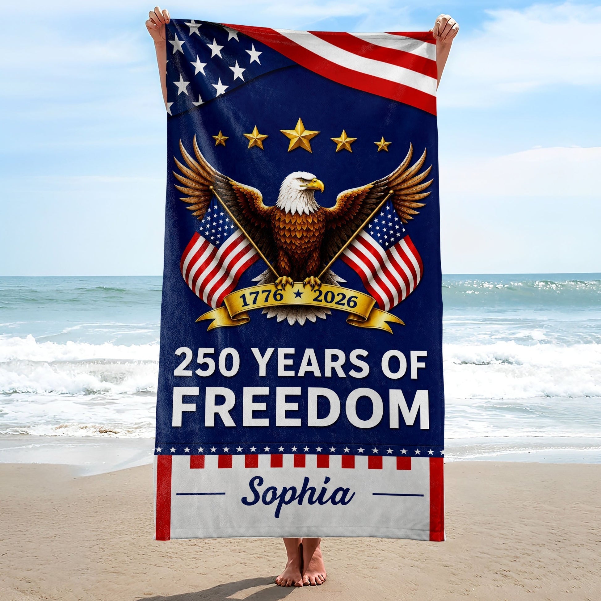 Towel gift-ready design for Military / Veteran