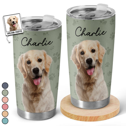Custom Photo Your Pet - Personalized Custom Tumbler