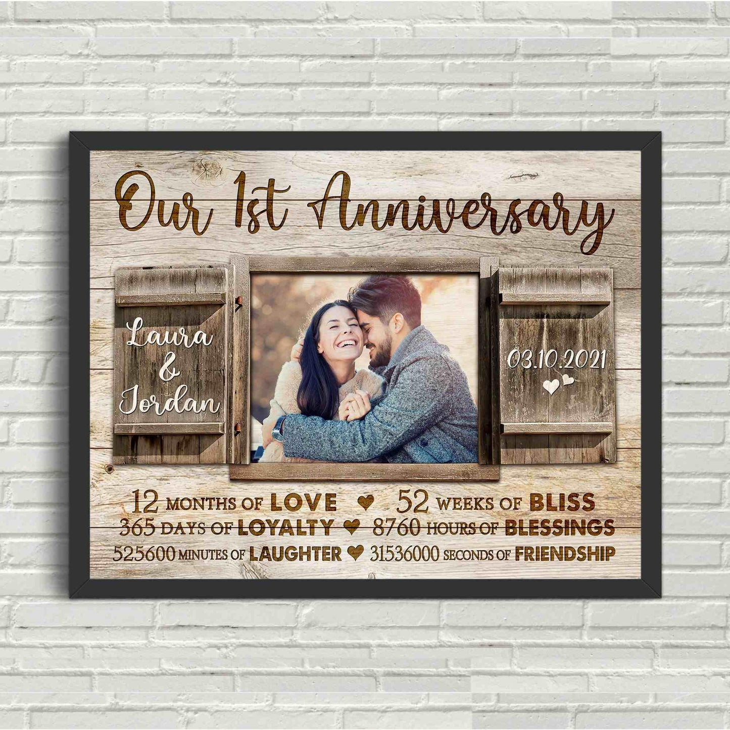 Canvas / Poster gift-ready design for Husband