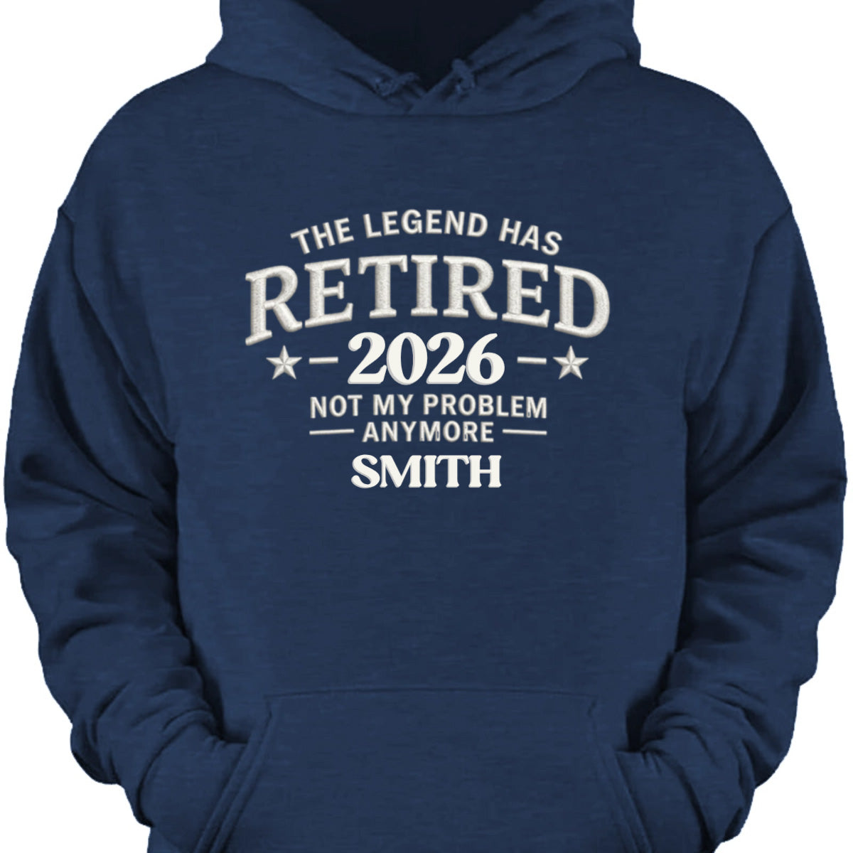 The Legend Has Retired Personalized Shirt - Custom Retirement Gift for Coworker & Dad