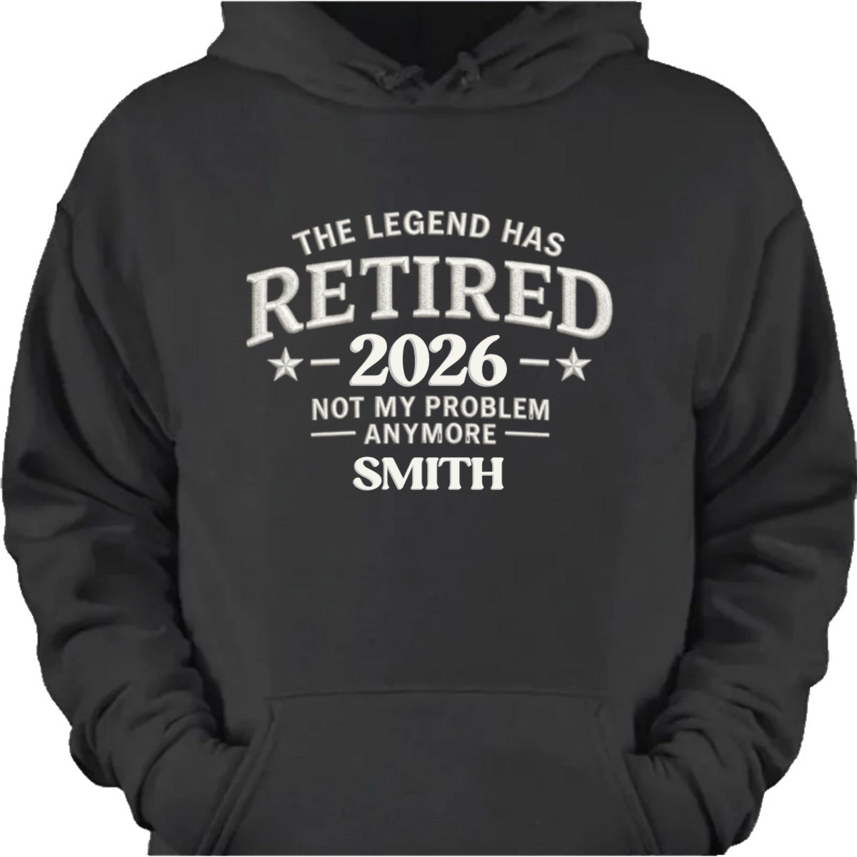 The Legend Has Retired Personalized Shirt - Custom Retirement Gift for Coworker & Dad