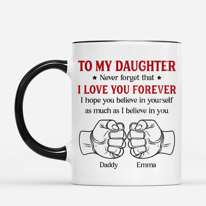 Personalized I Love You Forever Mug personalization view for Son/Grandson