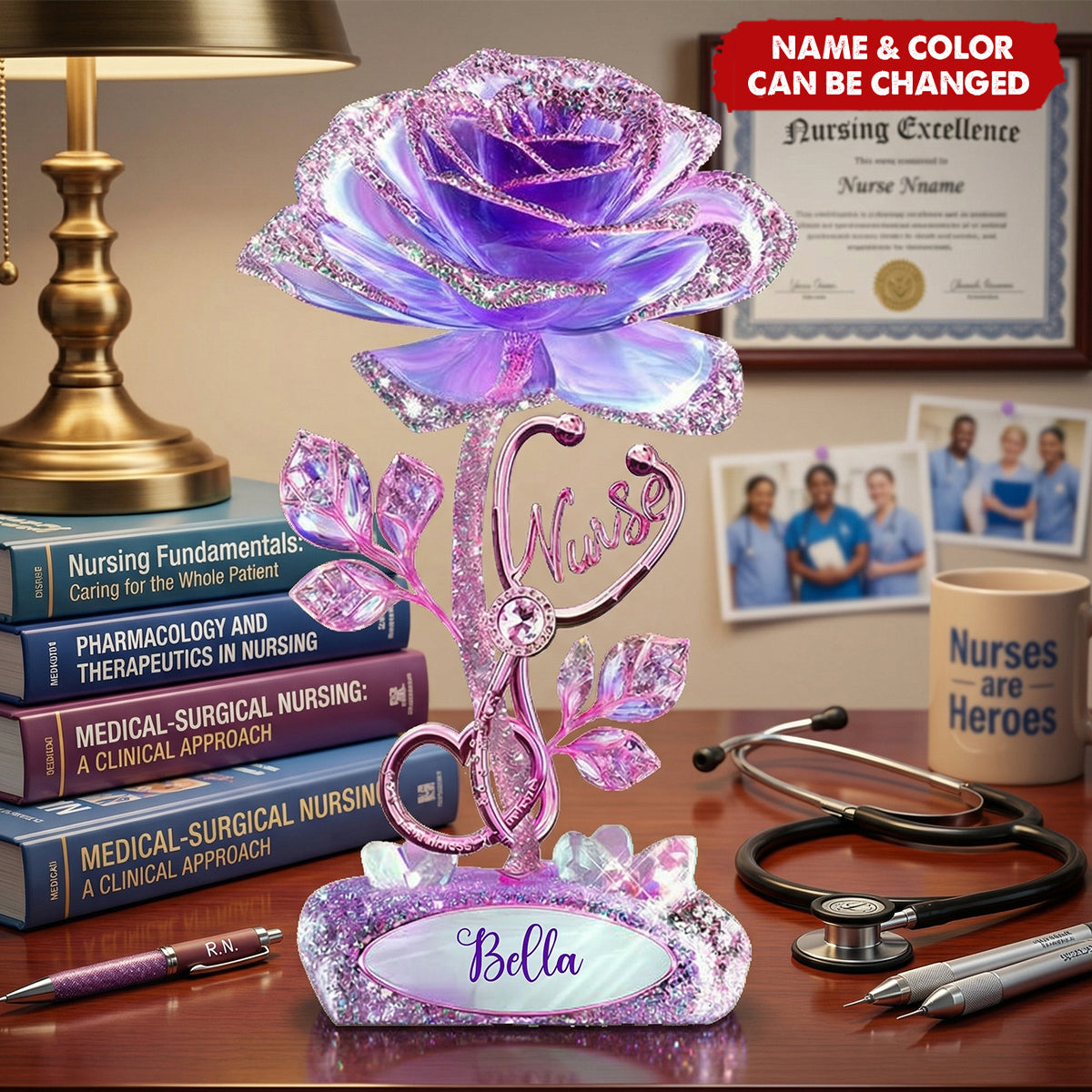 Nurse Life - Personalized Custom Shaped Acrylic Plaque