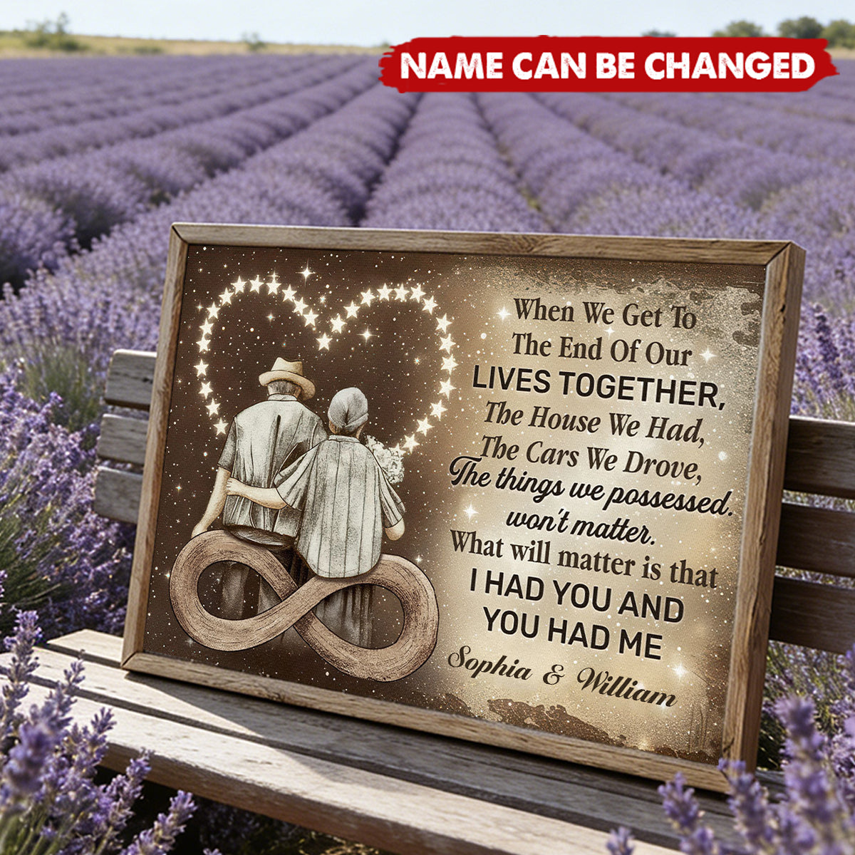 Me & You Always True - Personalized Custom Couple Poster / Canvas