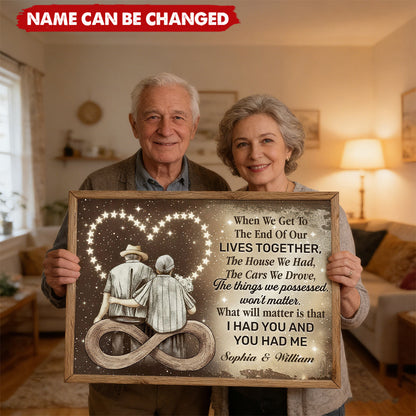 Me & You Always True - Personalized Custom Couple Poster / Canvas