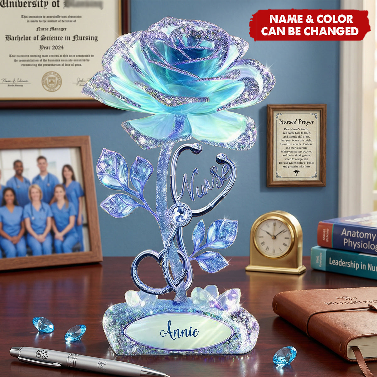 Nurse Life - Personalized Custom Shaped Acrylic Plaque