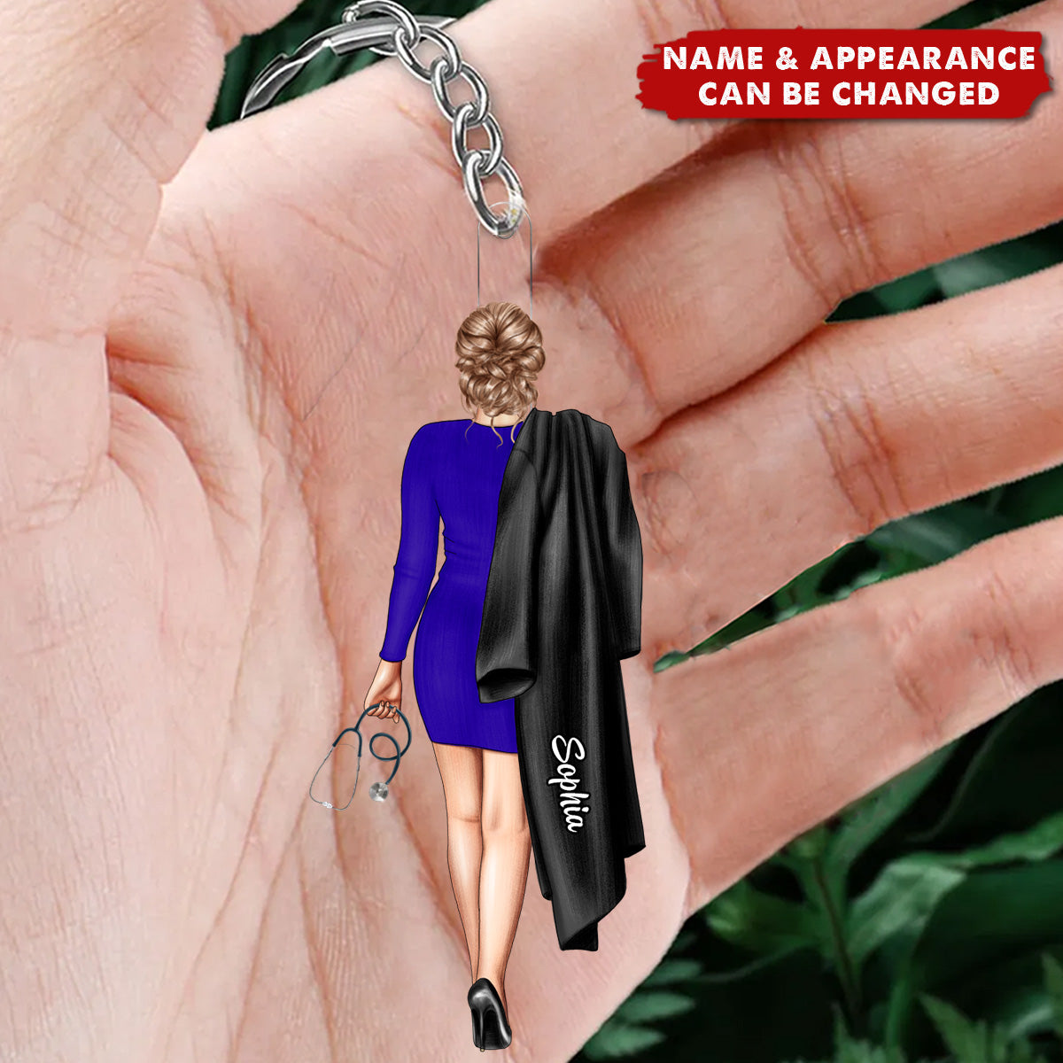 Graduation Gift for Girls - Personalized Acrylic Keychain