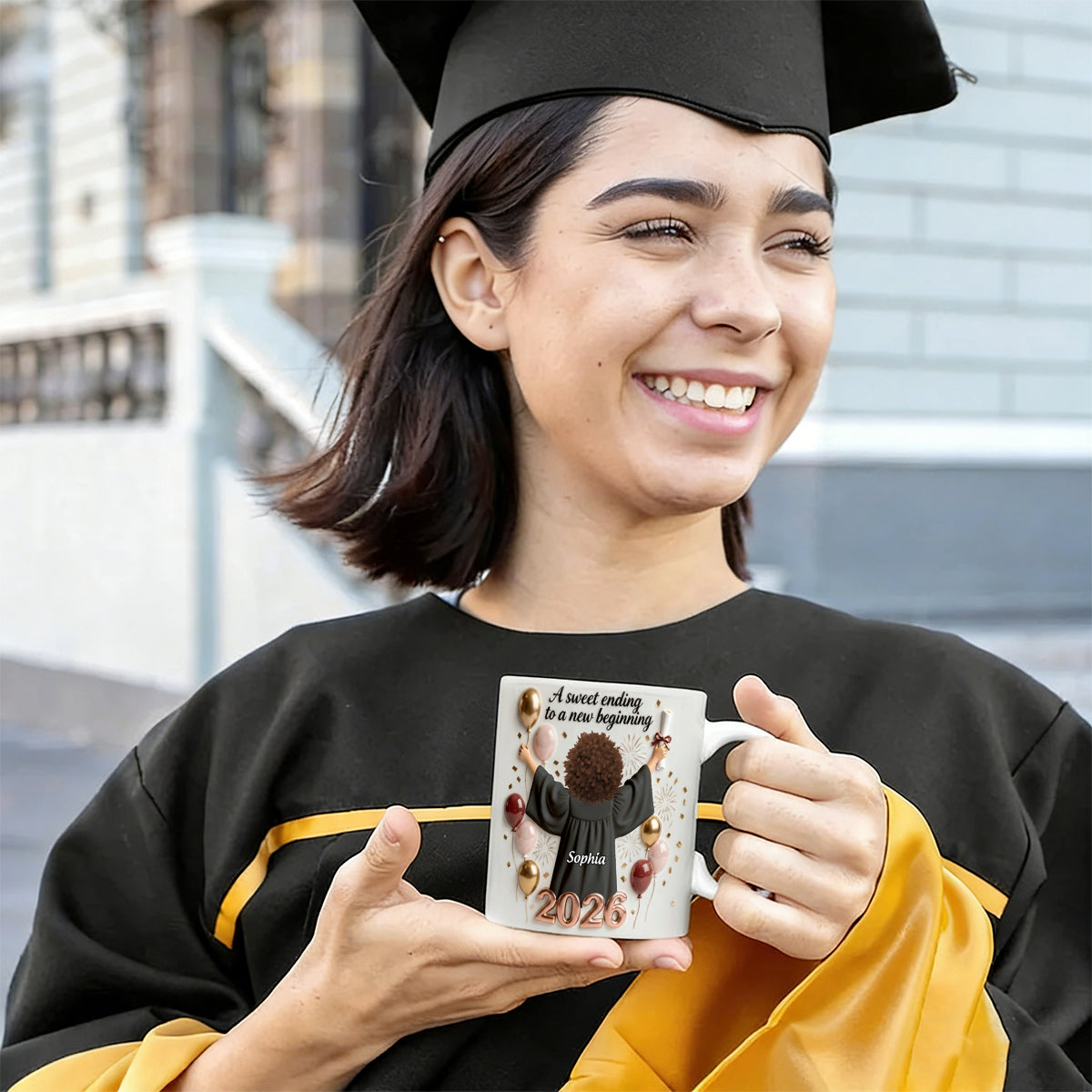 Personalized Graduation Mug - A Sweet Ending to a New Beginning