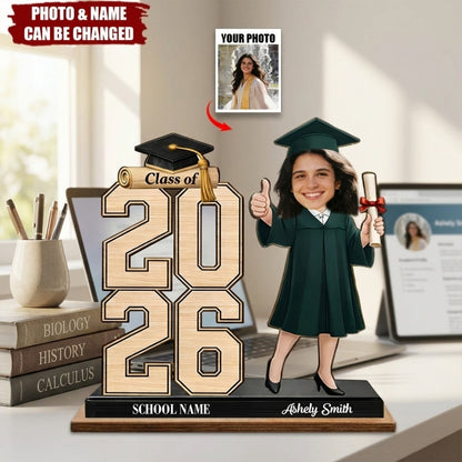 Graduation Class of 2026 - Personalized Plaque