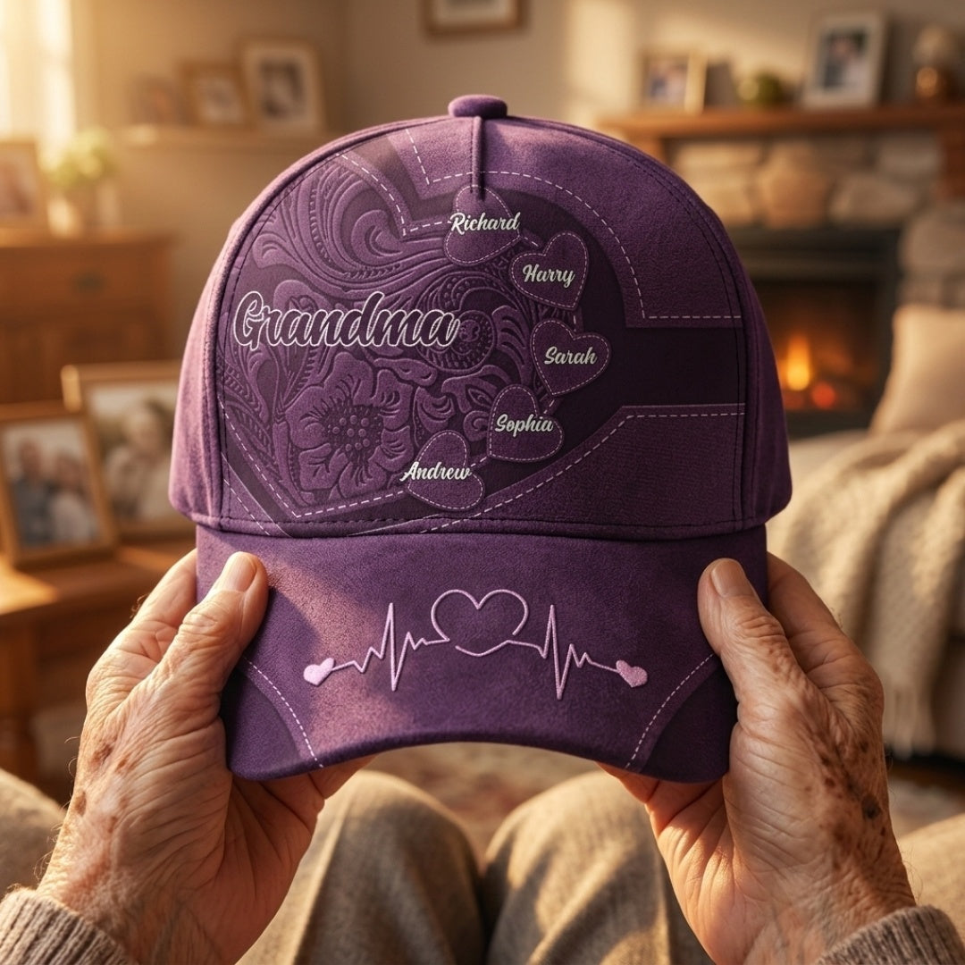 Grandma's Little Sweethearts - Personalized Classic Cap