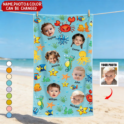 Towel detail view for Kids/Babies