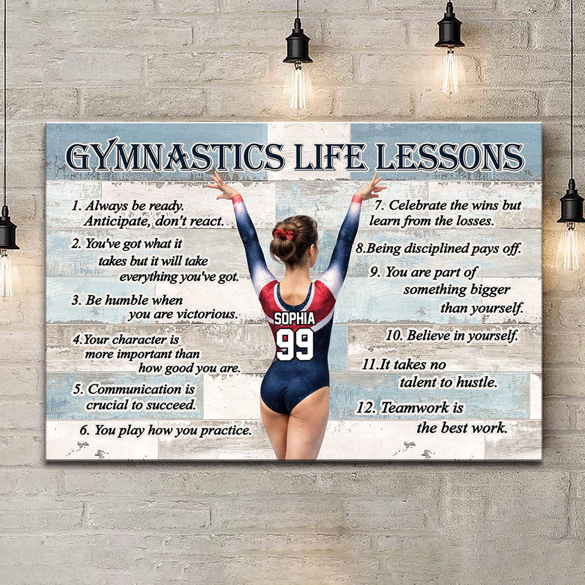 Canvas / Poster gift-ready design for Daughter/Granddaughter