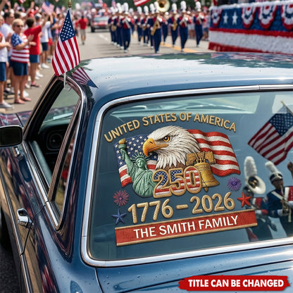 Together We Shine Bright - 250th Anniversary Personalized Decal