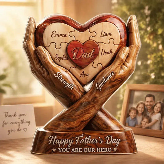 Personalized Acrylic Plaque - Father’s Day Gift for Dad or Grandpa