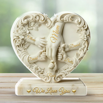 Hold My Hand – Personalized Acrylic Plaque