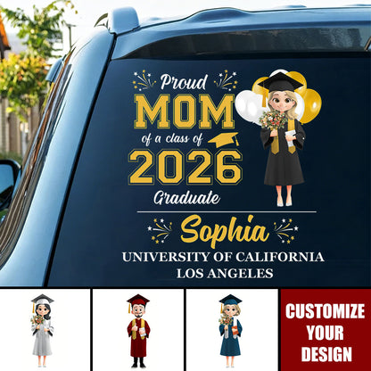 Proud Graduate - Personalized Sticker