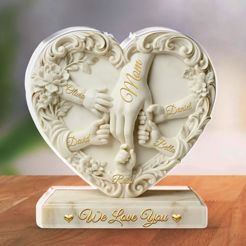 Hold My Hand – Personalized Acrylic Plaque