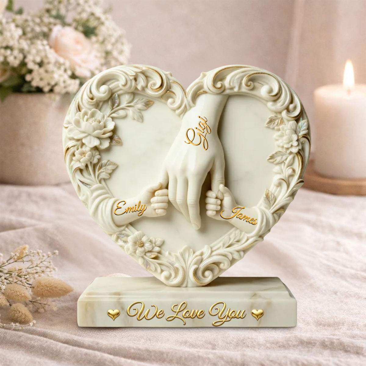 Hold My Hand – Personalized Acrylic Plaque