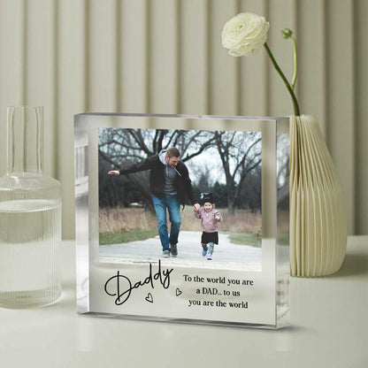 Plaque gift-ready design for Dad