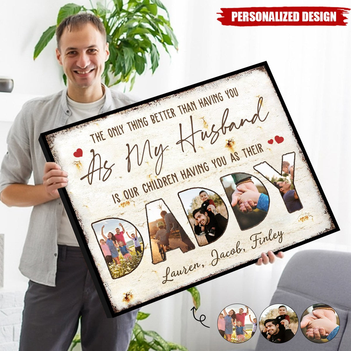 The Only Thing Better Than Having You As My Husband - Personalized Poster / Canvas