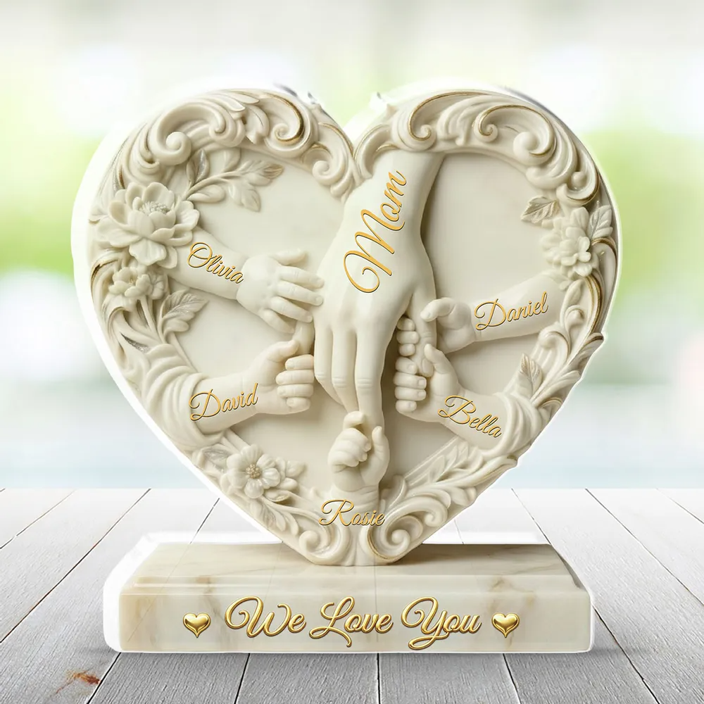 Hold My Hand – Personalized Acrylic Plaque