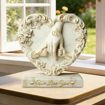 Hold My Hand – Personalized Acrylic Plaque