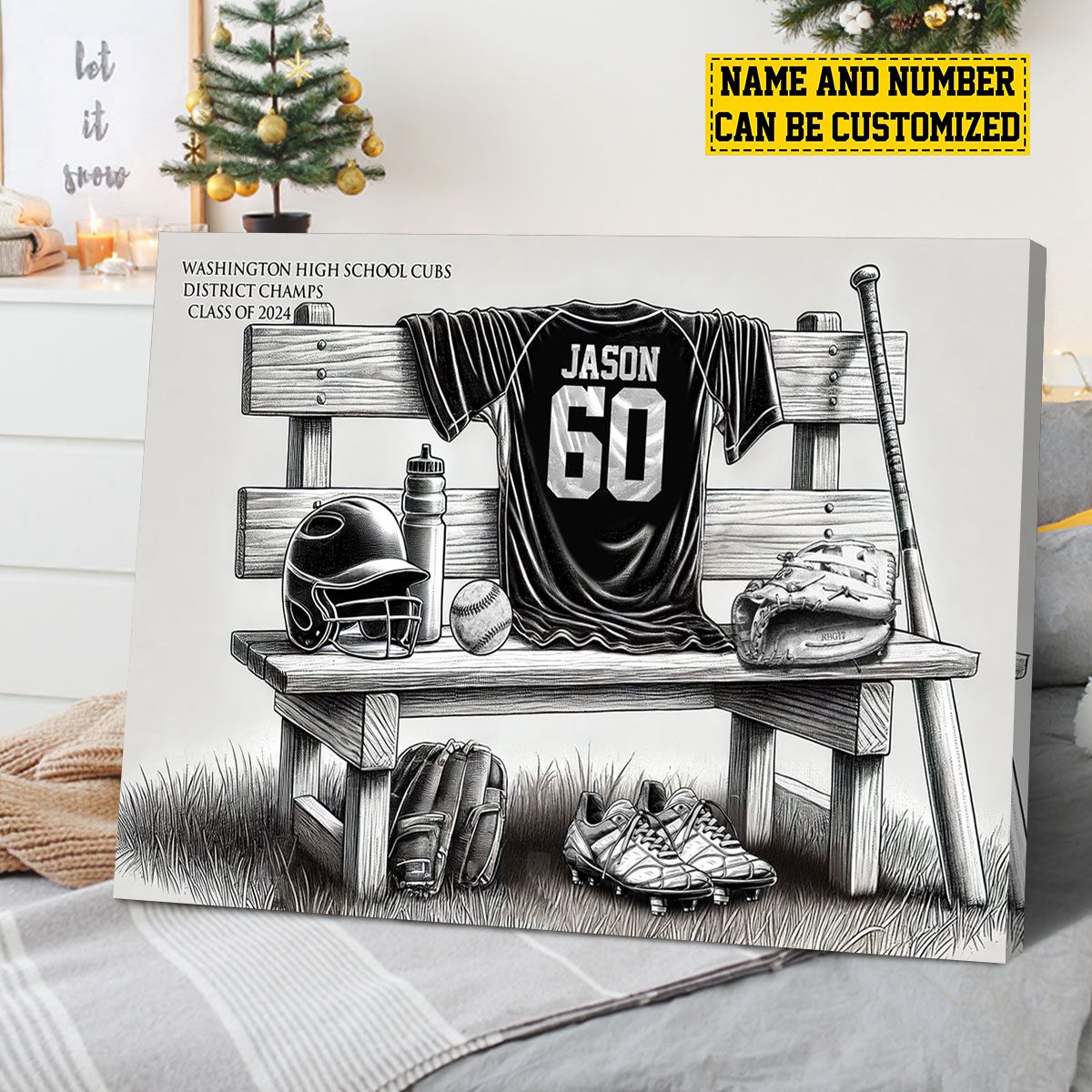 Canvas / Poster gift-ready design for Son/Grandson