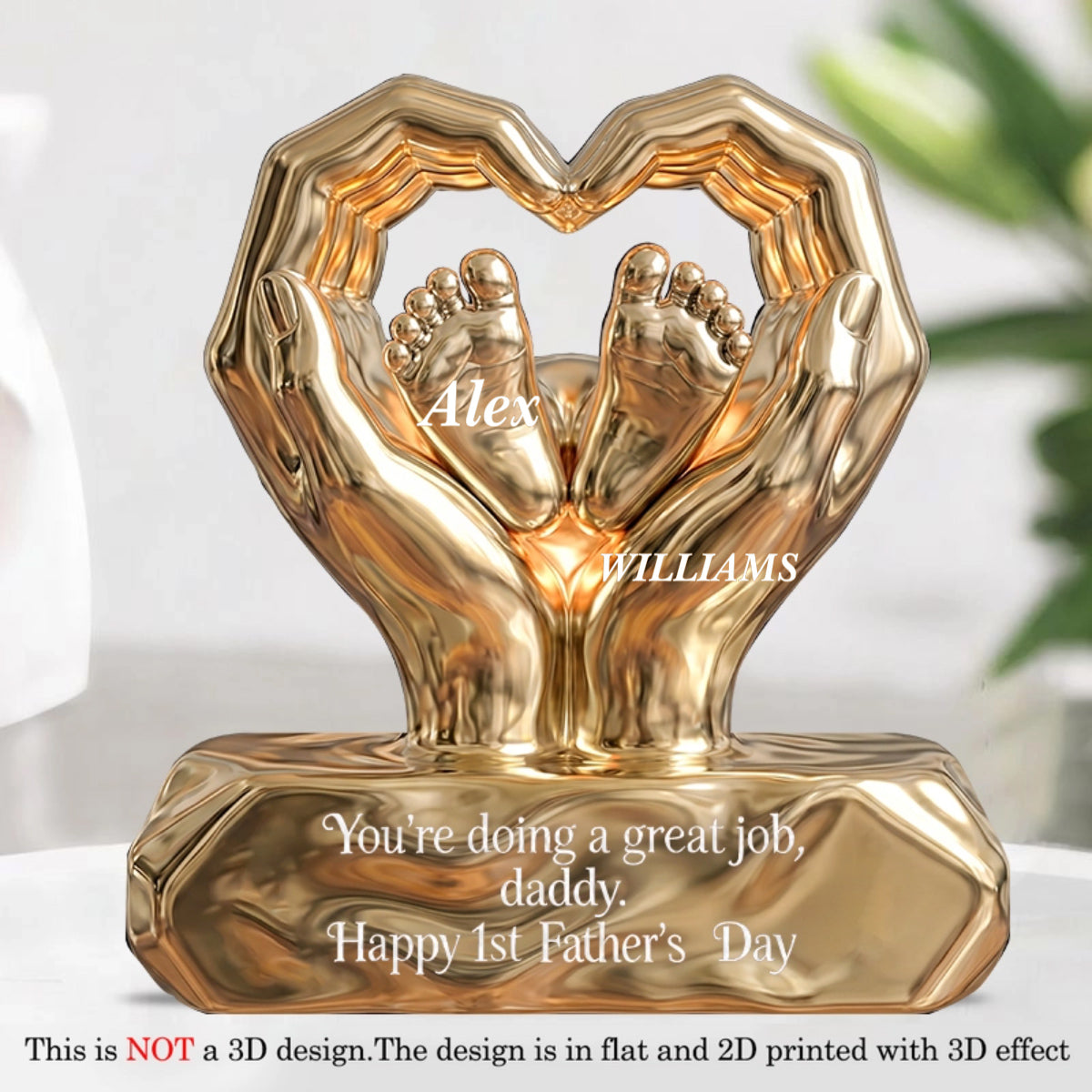 You're Doing A Great Job - Personalized Plaque - Gift For Dad
