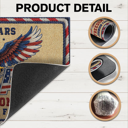 USA 250 Anniversary - Personalized Family Name Doormat
