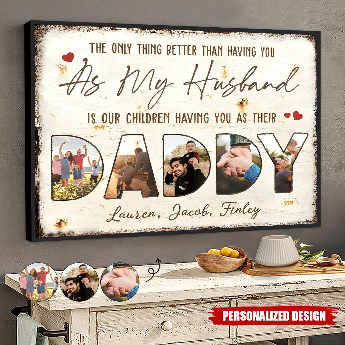 The Only Thing Better Than Having You As My Husband - Personalized Poster / Canvas