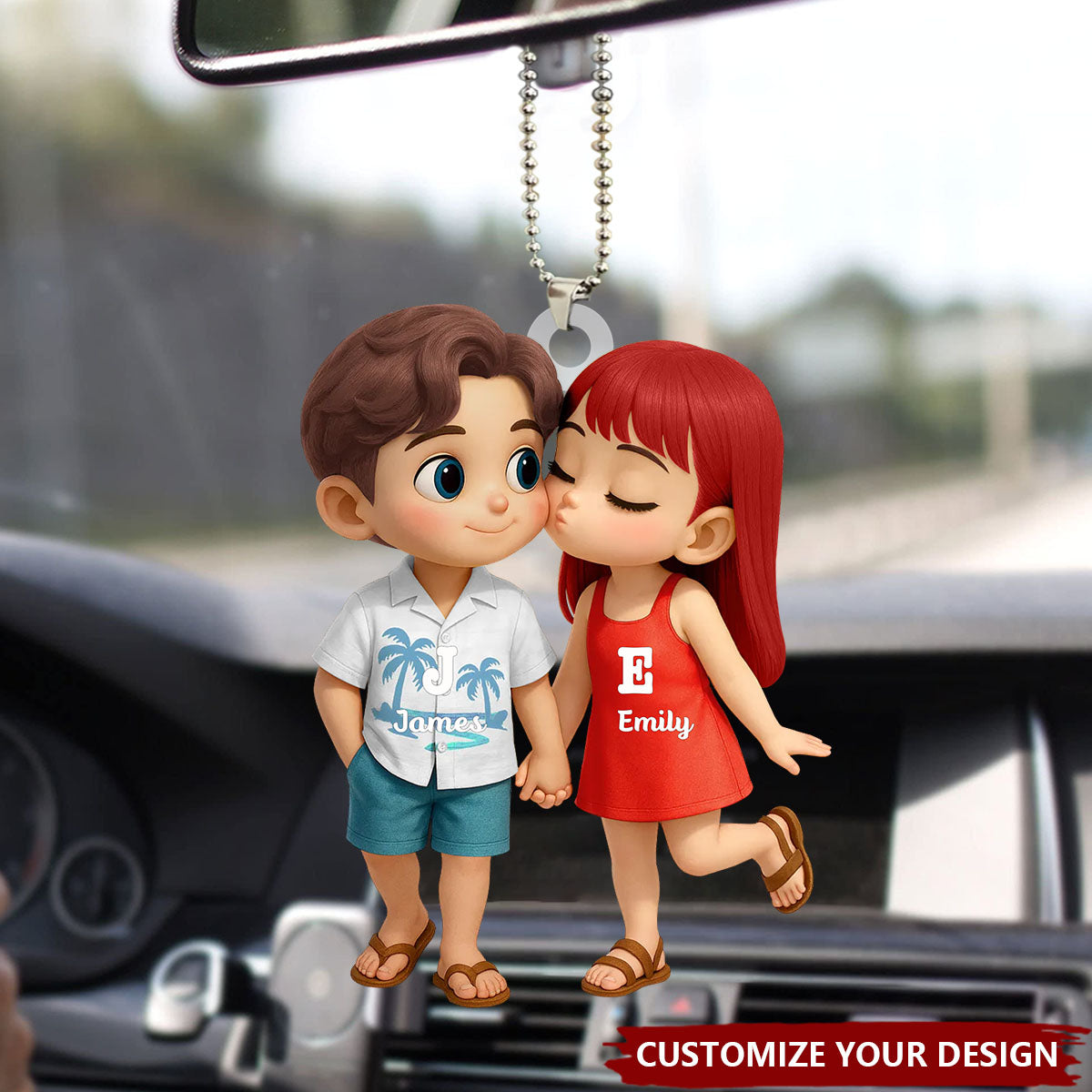 Personalized Ornament - Cherish Your Special Moments Together
